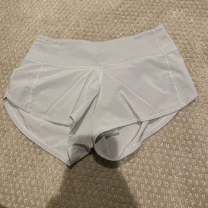Lululemon Lilac Speed Up Shorts